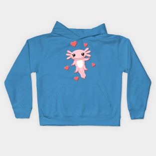 Axolotl Love Kids Hoodie